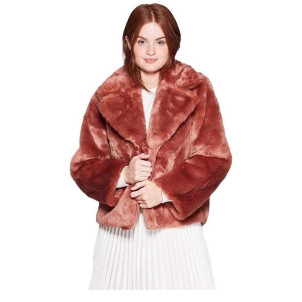 A New Day Faux Fur Coat
